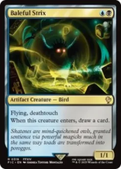 Baleful Strix (surge foil) - Final Fantasy Commander