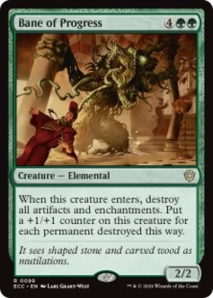 Bane of Progress - Lorwyn Eclipsed Commander