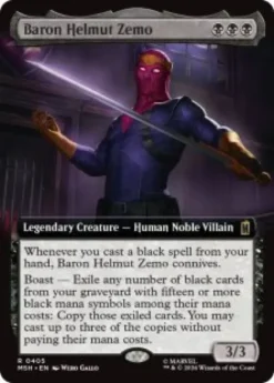 Baron Helmut Zemo (foil) (extended art) - Marvel Super Heroes Varianten