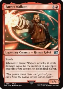 Barret Wallace (#584) (surge foil) - Final Fantasy