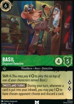 Basil, Disguised Detective (foil) - Azurite Sea