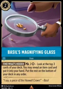 Basil's Magnifying Glass (foil) - Shimmering Skies