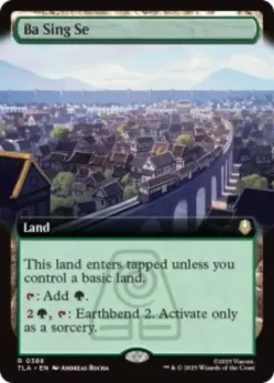 Ba Sing Se (foil) (extended art) - Avatar: The Last Airbender Varianten