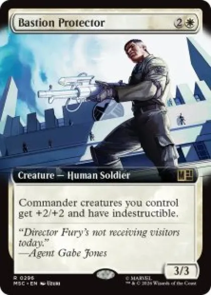 Bastion Protector (extended art) - Marvel Super Heroes Commander Varianten