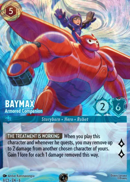 Baymax, Armored Companion (foil) (borderless) - Challenge