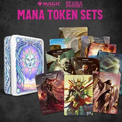 Beadle & Grimm's Magic: The Gathering - Dice and Token Set: White Mana