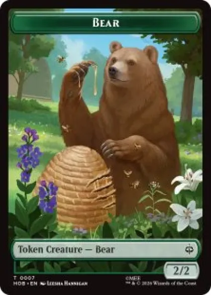 Bear token (foil) (2/2) - The Hobbit