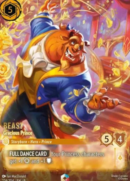 Beast, Gracious Prince (foil) (borderless) - Fabled