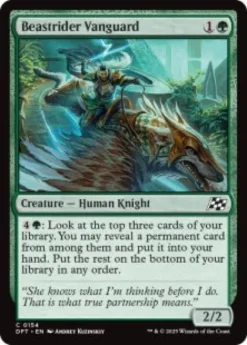 Beastrider Vanguard (foil) - Aetherdrift
