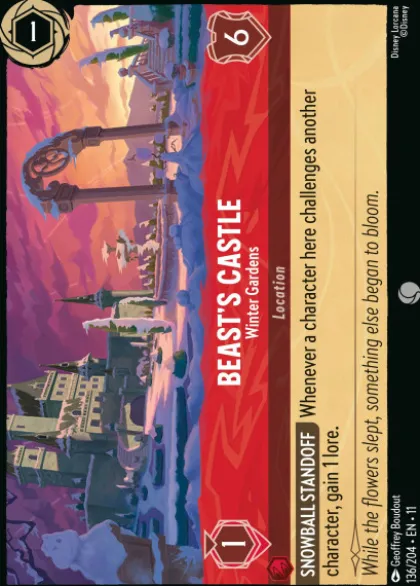 Beast's Castle, Winter Gardens (foil) - Winterspell