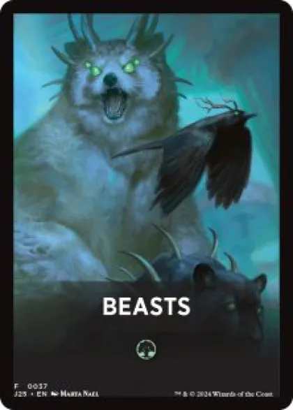 Beasts Front Card - Foundations Jumpstart