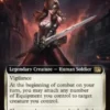 Beatrix, Loyal General (foil) (extended art) - Final Fantasy Varianten