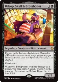 Bebop, Skull & Crossbones (surge foil) - Teenage Mutant Ninja Turtles Eternal-Legal