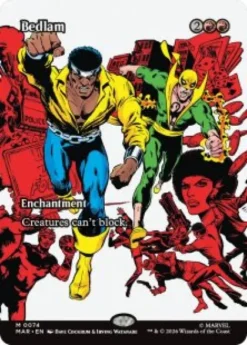 Bedlam (#74) (foil) (borderless) - Marvel