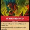 Be King Undisputed (foil) - Ursula's Return
