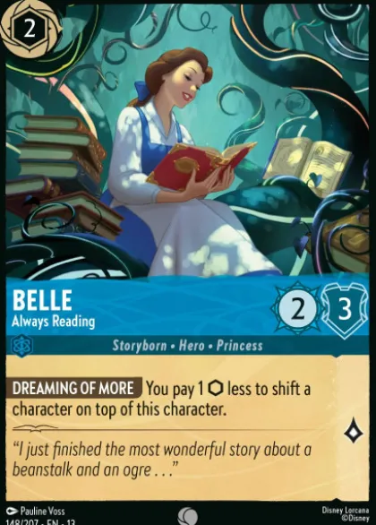 Belle, Always Reading (foil) - Attack of the Vine
