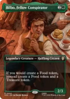 Bilbo, Fellow Conspirator (borderless) - The Hobbit Eternal