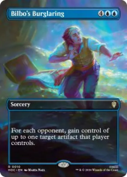 Bilbo's Burglaring (borderless) - The Hobbit Eternal