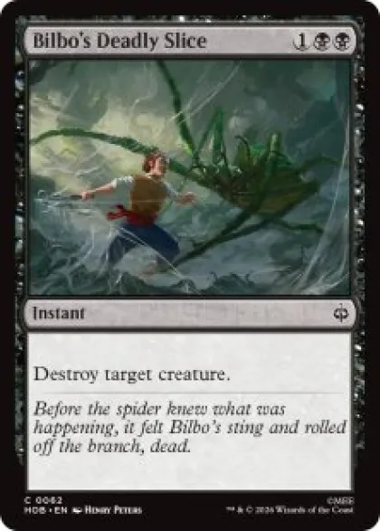 Bilbo's Deadly Slice - The Hobbit