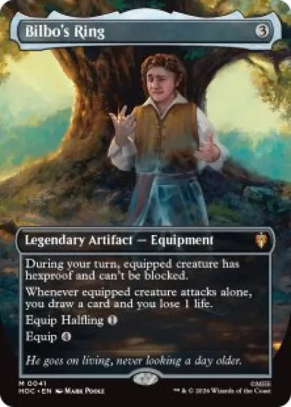 Bilbo's Ring (#41) (borderless) - The Hobbit Eternal