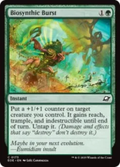 Biosynthic Burst (foil) - Edge of Eternities