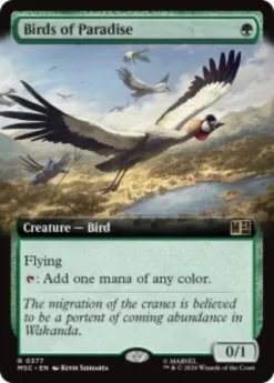 Birds of Paradise (extended art) - Marvel Super Heroes Commander Varianten