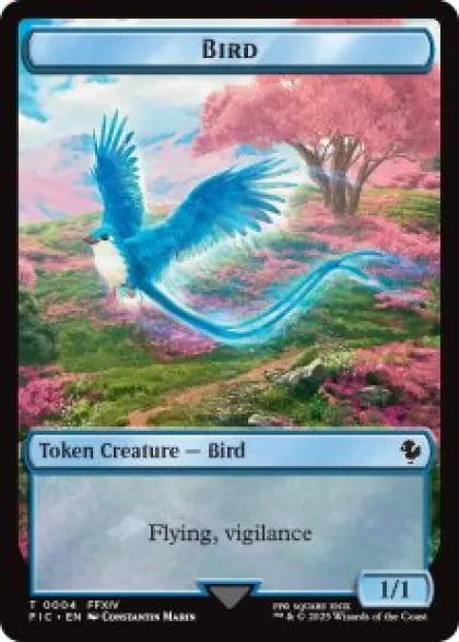 Bird token (1/1) - Final Fantasy Commander