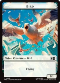 Bird token (#05) (1/1) - Marvel Super Heroes Commander
