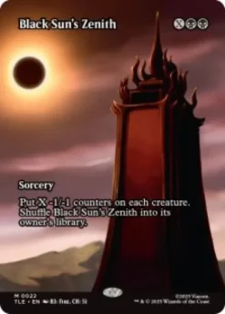 Black Sun's Zenith (borderless) - Avatar: The Last Airbender Eternal Varianten