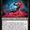 Black Widow, Super Spy (foil) - Marvel Super Heroes