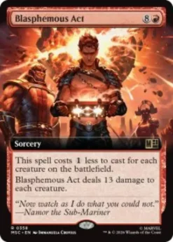 Blasphemous Act (extended art) - Marvel Super Heroes Commander Varianten