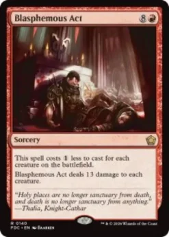 Blasphemous Act - Foundations Commander Decks