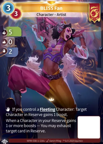 BLISS Fan (U-2164) - Altered Unique whispers