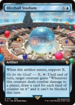 Blitzball Stadium (extended art) - Final Fantasy Commander Varianten