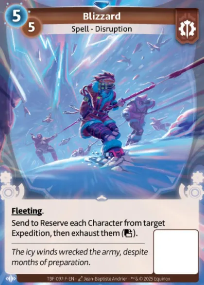 Blizzard (F) - Altered Trial by Frost