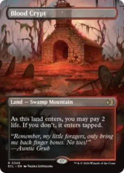 Blood Crypt (foil) (borderless) - Lorwyn Eclipsed Varianten