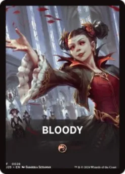 Bloody Front Card - Foundations Jumpstart