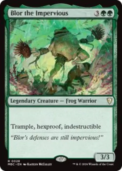 Blor the Impervious - Mystery Booster Commander Edition