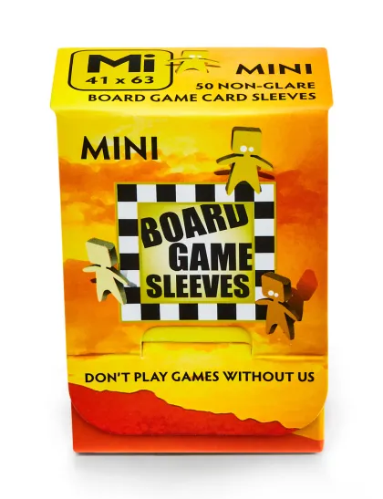 Board Game Sleeves: Mini - Non-Glare (50 stuks)