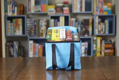 Board Game Tables - Lightweight Board Game Bag: Light Blue