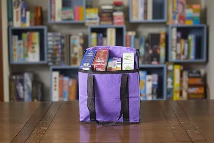 Board Game Tables - Lightweight Board Game Bag: Purple