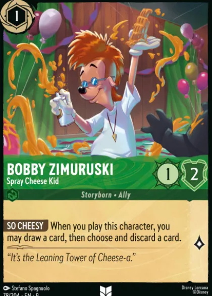 Bobby Zimuruski, Spray Cheese Kid (foil) - Fabled