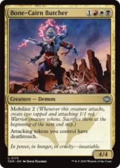 Bone-Cairn Butcher (foil) - Tarkir: Dragonstorm