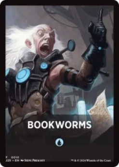 Bookworms Front Card - Foundations Jumpstart