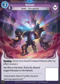 Boom! (F) - Altered Kickstarter