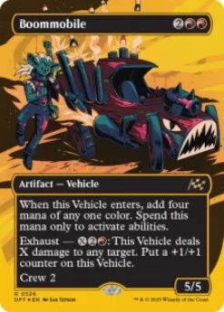 Boommobile (#526) (first-place foil) (borderless) - Aetherdrift First-Place Box Toppers