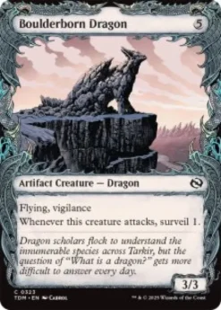 Boulderborn Dragon (showcase) - Tarkir: Dragonstorm Varianten