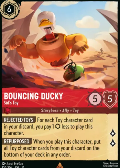 Bouncing Ducky, Sid's Toy (foil) - Wilds Unknown