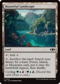 Bountiful Landscape - Tarkir: Dragonstorm Commander