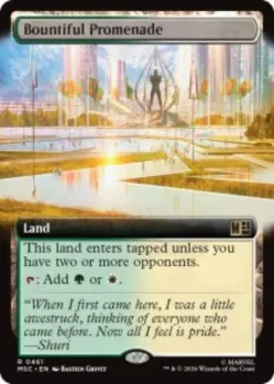 Bountiful Promenade (extended art) - Marvel Super Heroes Commander Varianten